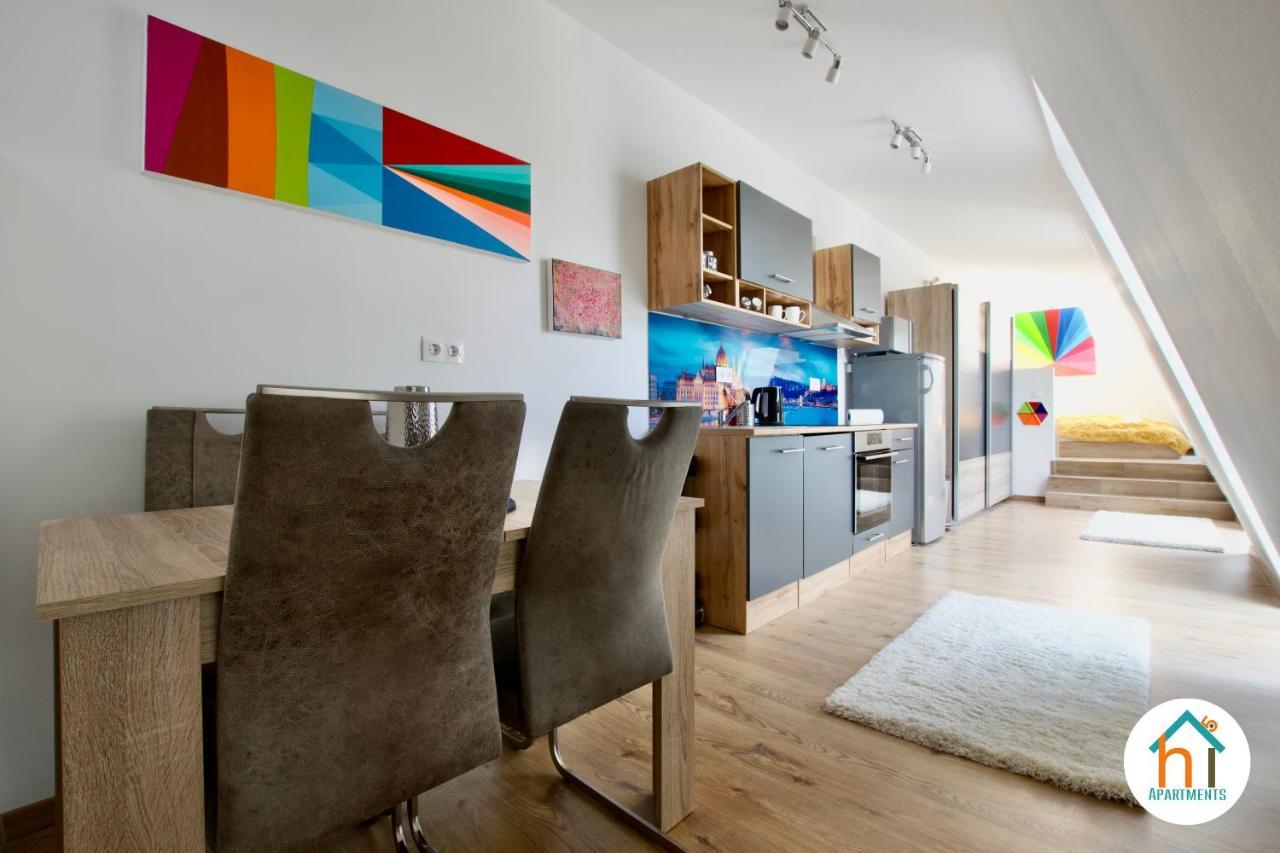 Premium Apartment By Hi5 - Penthouse Studio + Rooftop Budapest Exterior foto