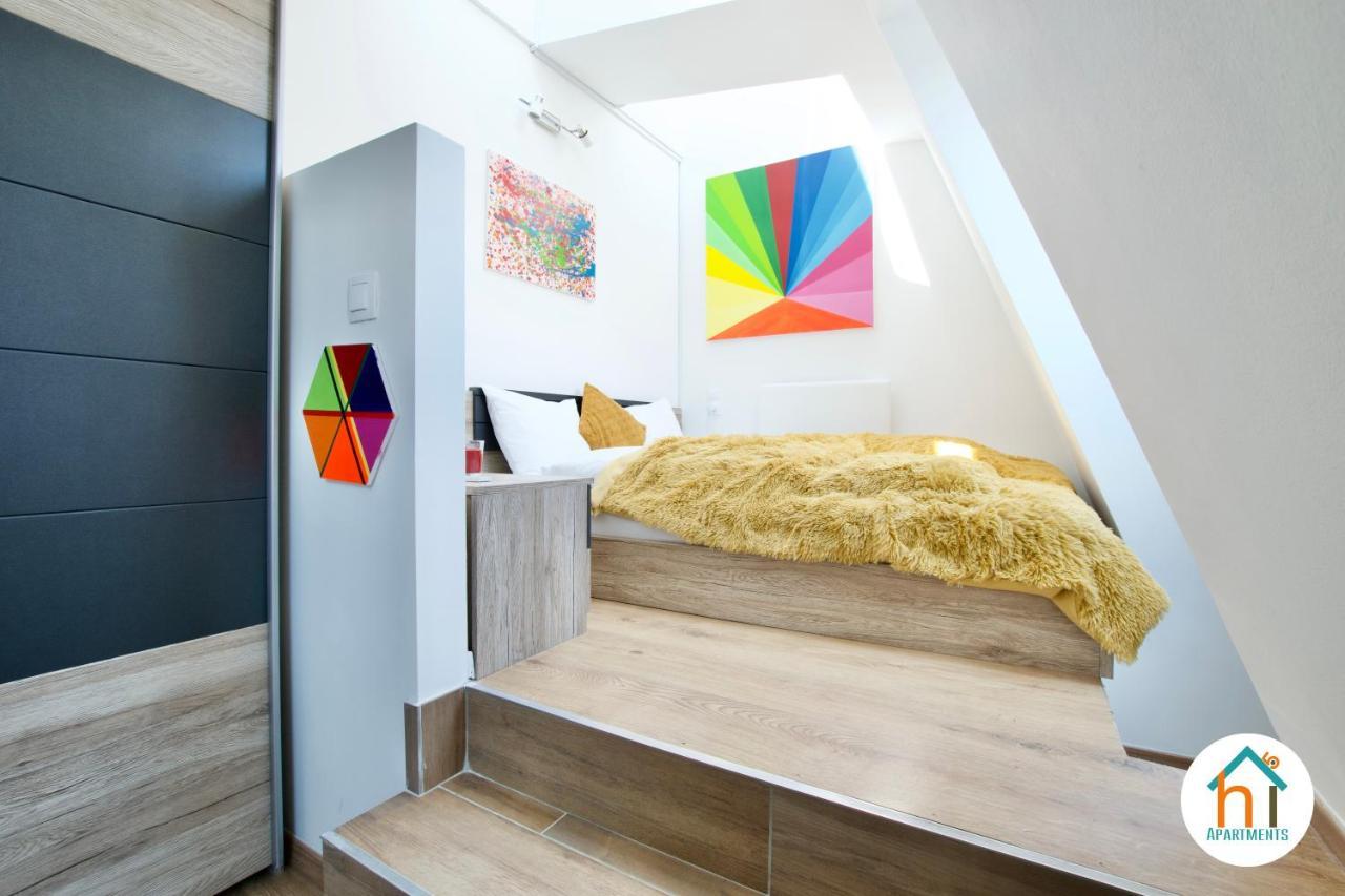 Premium Apartment By Hi5 - Penthouse Studio + Rooftop Budapest Exterior foto