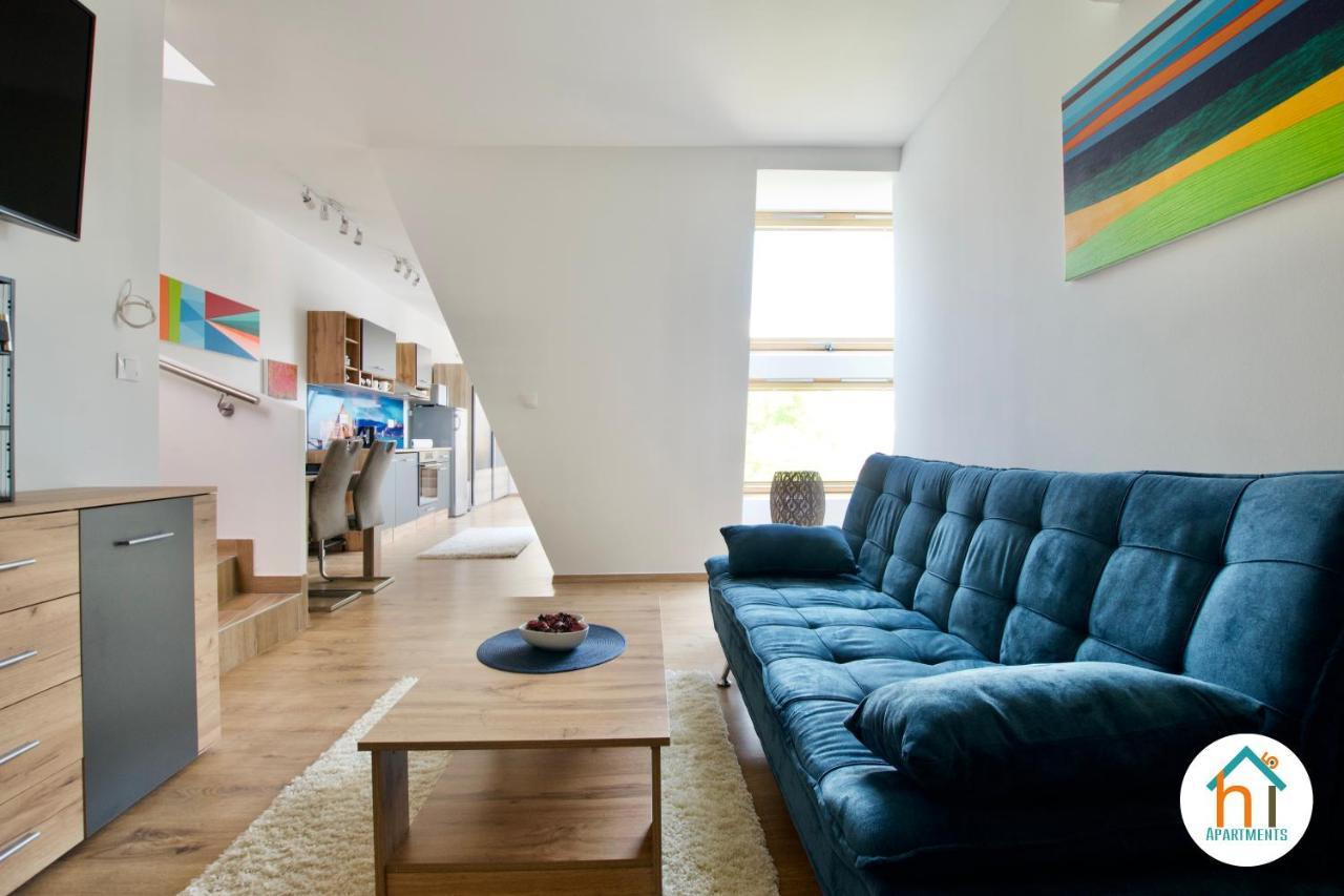 Premium Apartment By Hi5 - Penthouse Studio + Rooftop Budapest Exterior foto
